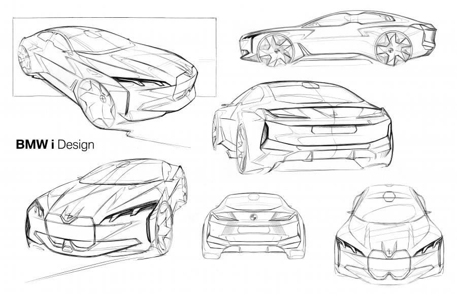 Эскиз BMW i Vision Dynamics 2017 года  (фото 26 из 32)